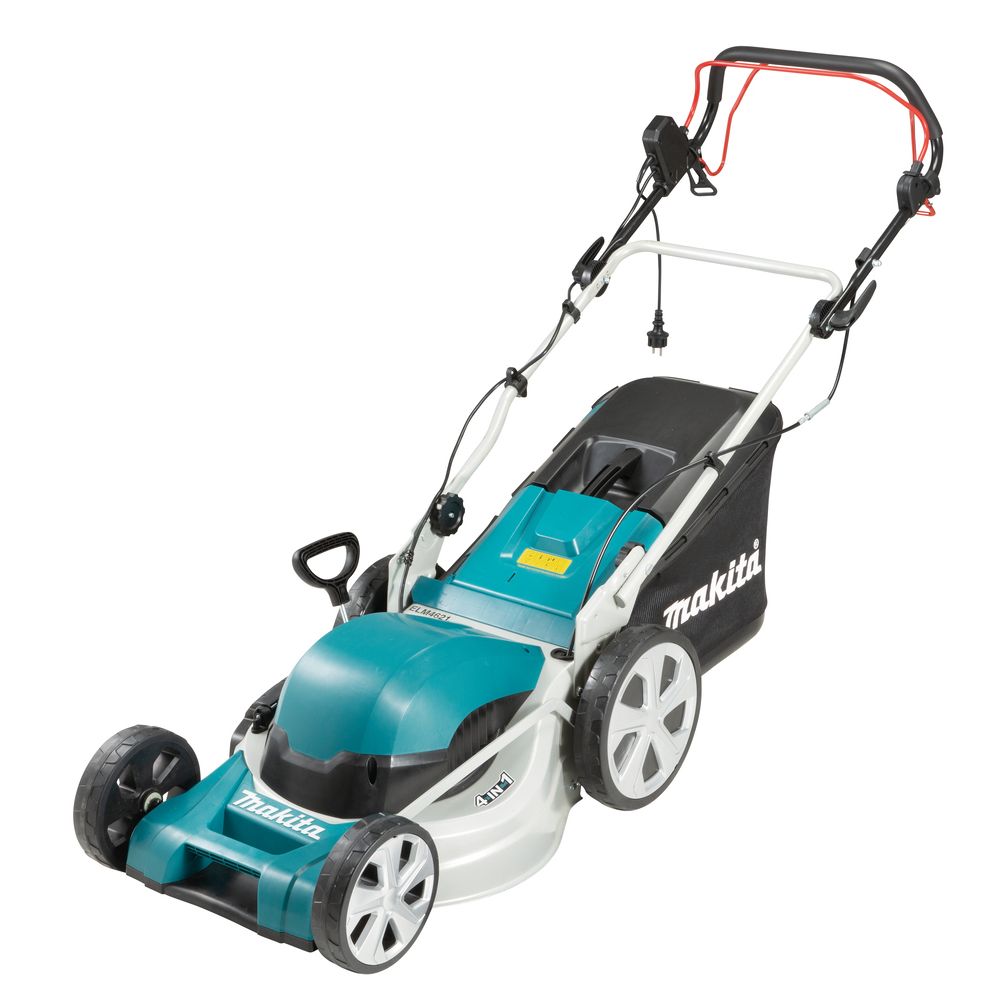 Электрическая газонокосилка Makita, 1800 Вт, 46 см, 60 л, ELM4621