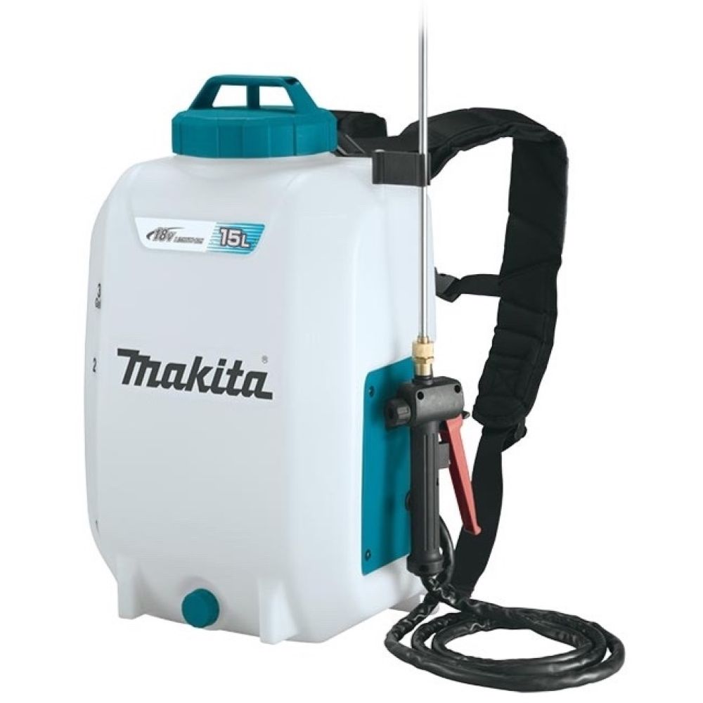 Аккумуляторный ранцевый опрыскиватель Makita DUS158Z, 18 В, 15 л, 5 бар, без АКБ и ЗУ