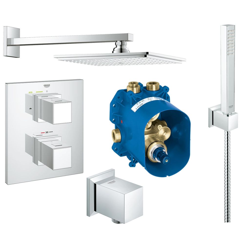 Готовый комплект для душа GROHE Grohtherm Cube (NSB0010)