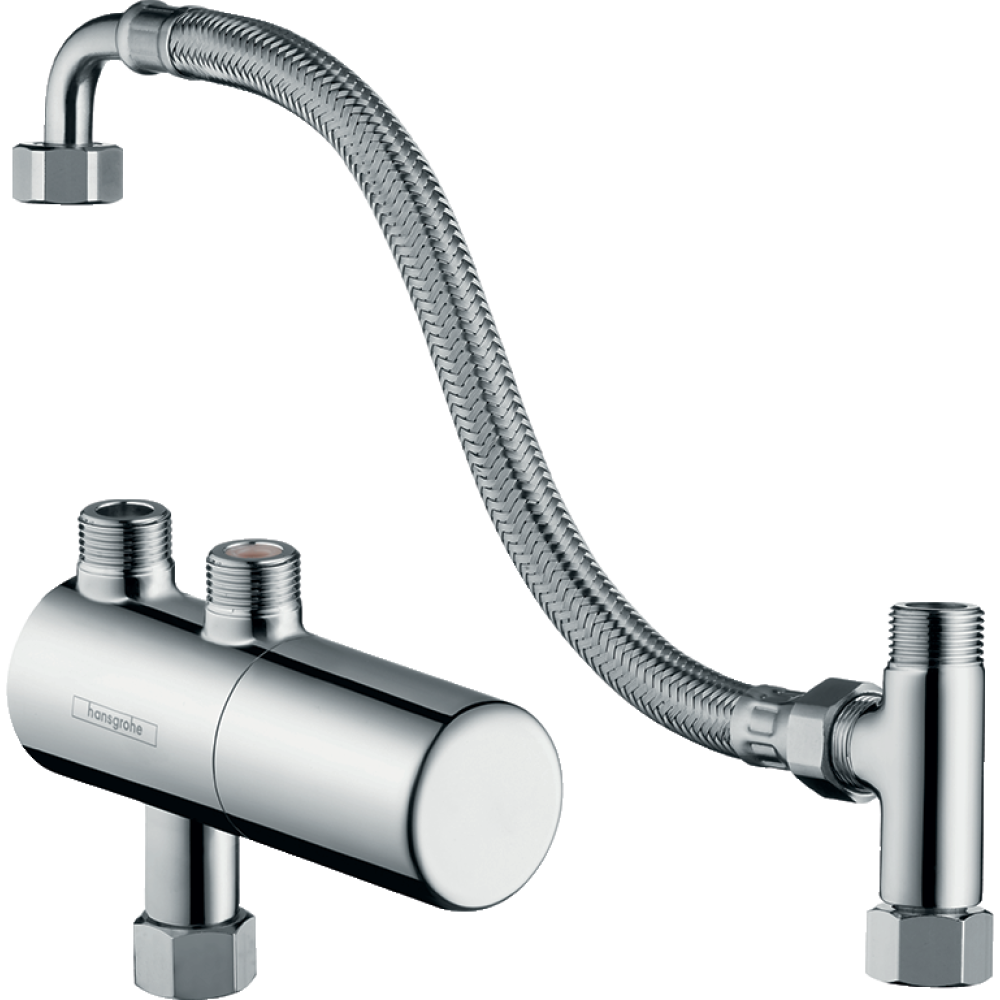 Термостат под умывальник hansgrohe Ecostat внешнего монтажа 15346000, хром