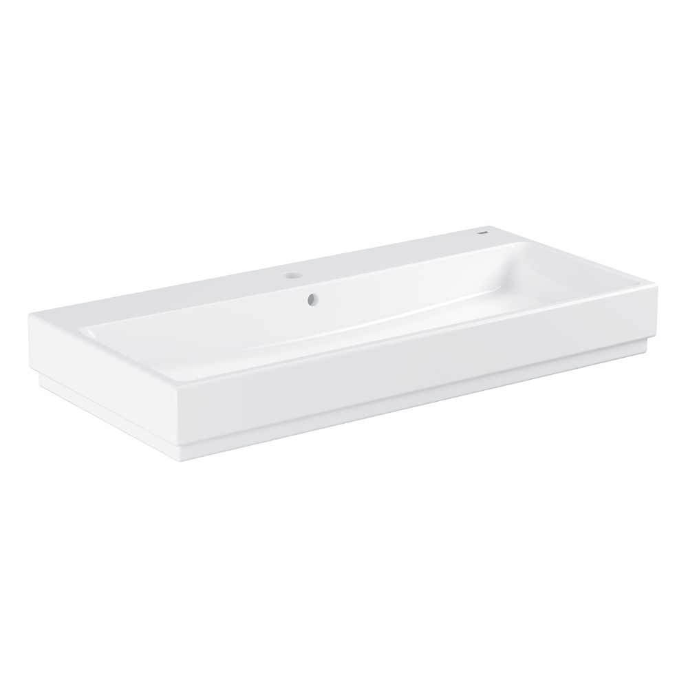 Раковина накладная GROHE Cube Ceramic 100 см, альпин-белый (3947500H)