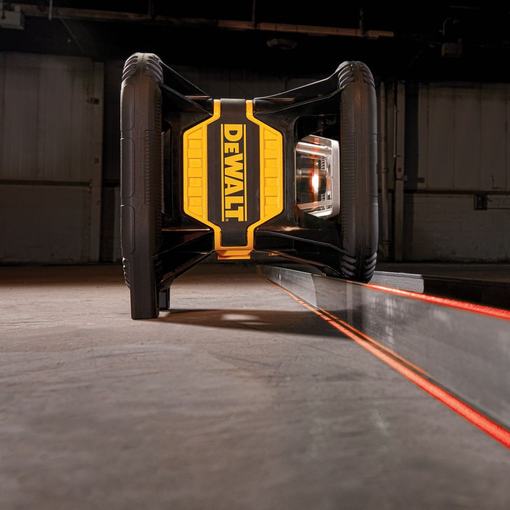 Аккумуляторный лазерный нивелир DEWALT DCE080D1RS, 18 В, красный луч, 60 м, с АКБ 2 Ач и ЗУ, в кейсе TSTAK (DCE080D1RS-QW)
