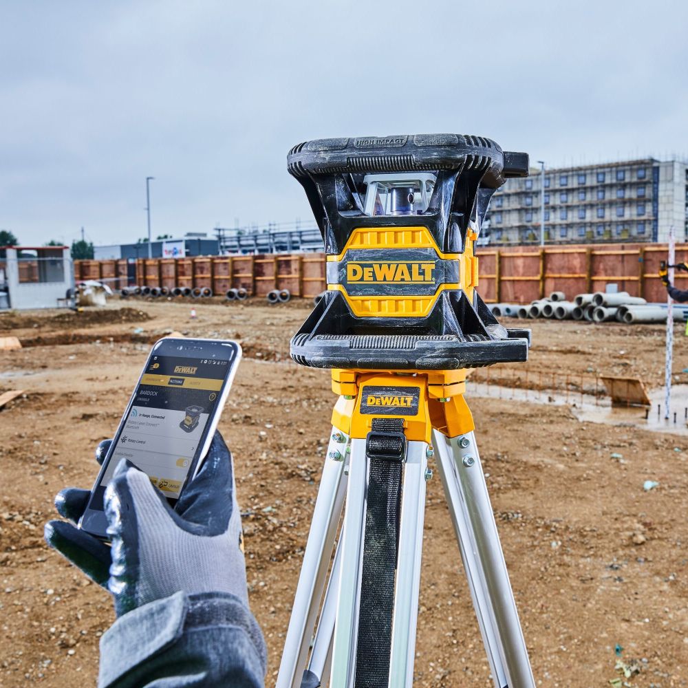 Аккумуляторный лазерный нивелир DEWALT DCE080D1RS, 18 В, красный луч, 60 м, с АКБ 2 Ач и ЗУ, в кейсе TSTAK (DCE080D1RS-QW)