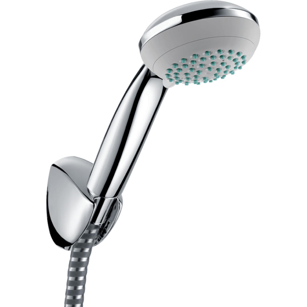 Душевой набор hansgrohe Crometta 85 2jet Vario с держателем и шлангом 125 см 27558000, хром