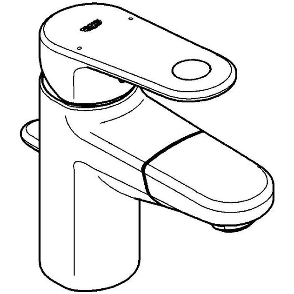 Смеситель для раковины GROHE Europlus, S-size, хром (33155002)