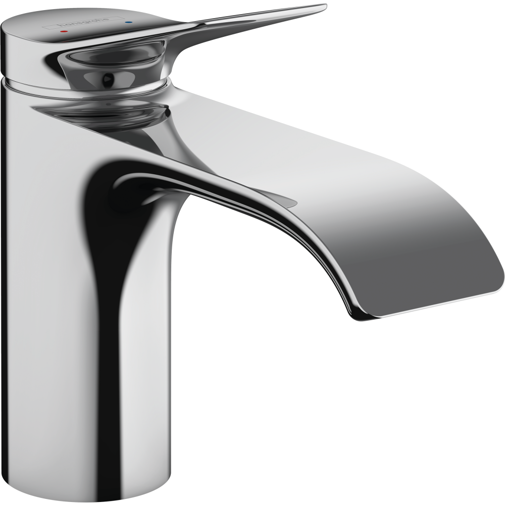 Смеситель для раковины hansgrohe Vivenis 80 без сливного гарнитура 75012000, хром