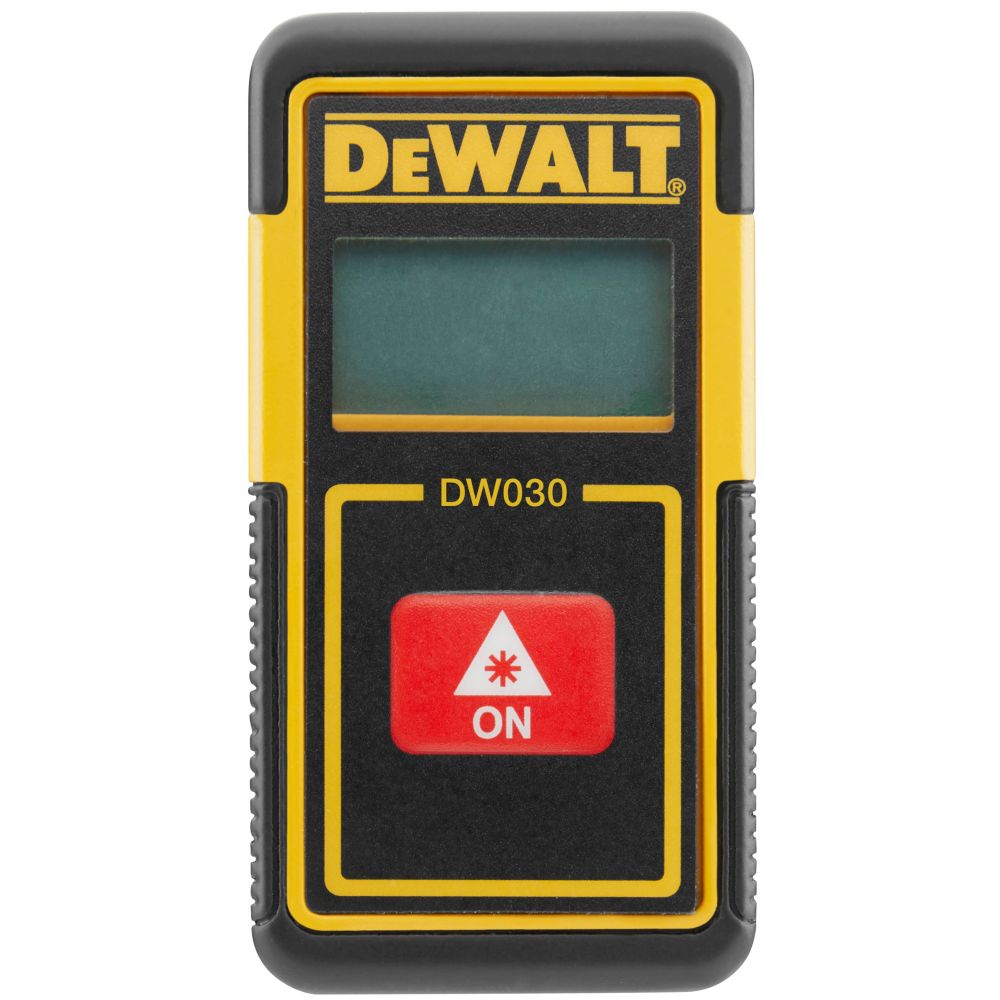 Аккумуляторный лазерный дальномер DEWALT DW030PL, 3.7 В, красный луч, 9 м, со встроенной АКБ (DW030PL-XJ)