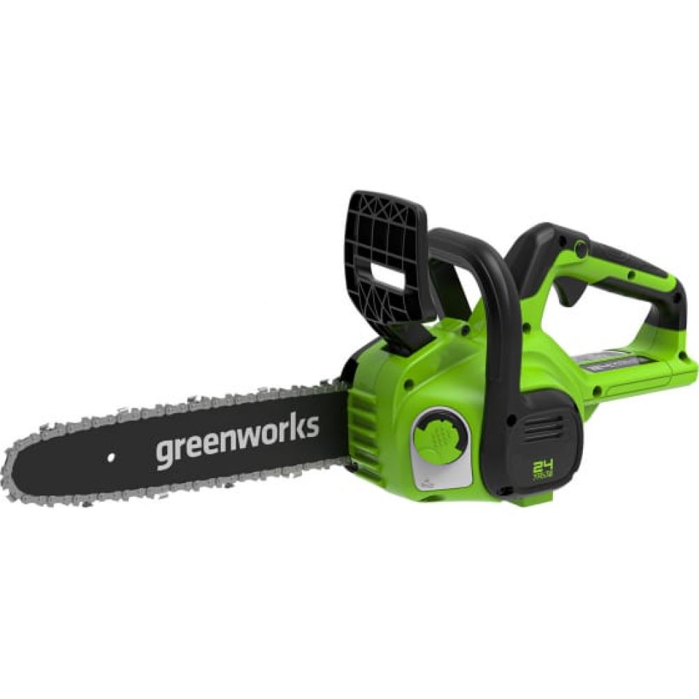 Цепная пила аккумуляторная Greenworks, 24V, 25 см, без АКБ и ЗУ, 2007707