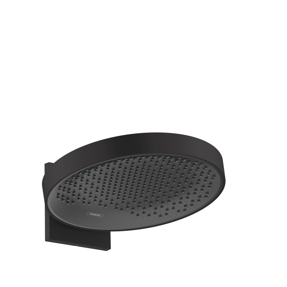 Верхний душ hansgrohe Rainfinity 360 1jet с настенным креплением 26230670, матовый черный