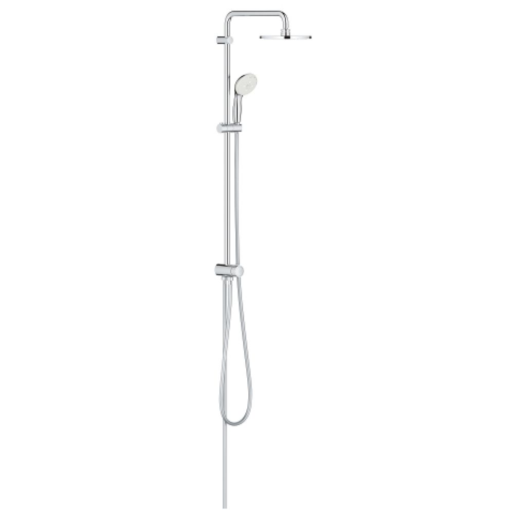 Душевая система GROHE New Tempesta Cosmopolitan 200 с переключателем потоков, хром (26452001)