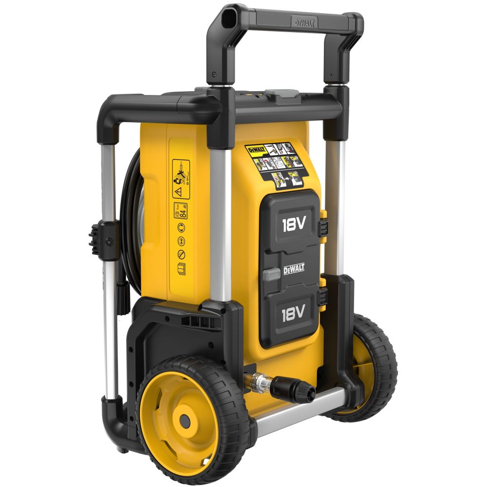 Аккумуляторная мойка высокого давления DEWALT DCMPW1600N, 2х18 В, 110 бар, 330 л/ч, без АКБ и ЗУ (DCMPW1600N-XJ)