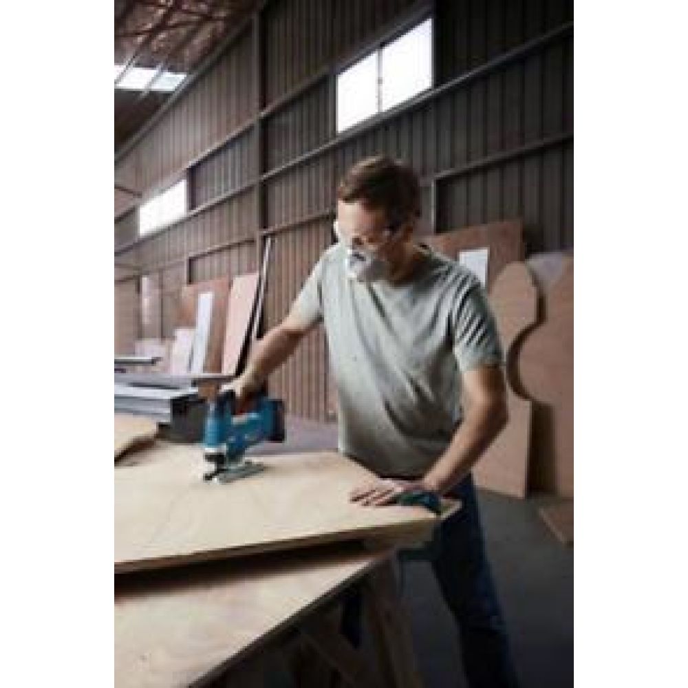 Аккумуляторный лобзик Bosch GST 185-LI, АКБ 18 В 2x4.0 Аh, З/У, кейс, 06015B3024