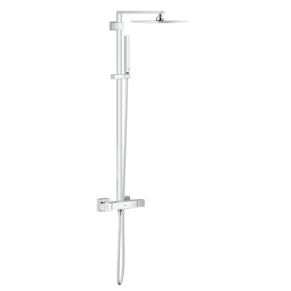Душевая система GROHE Euphoria Cube System 230 с термостатом для душа, хром (26087000)