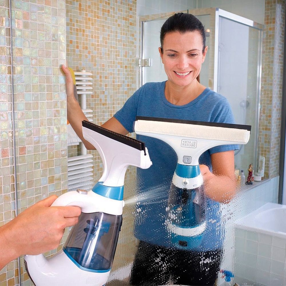 Аккумуляторный пылесос для стекол BLACK+DECKER WW100