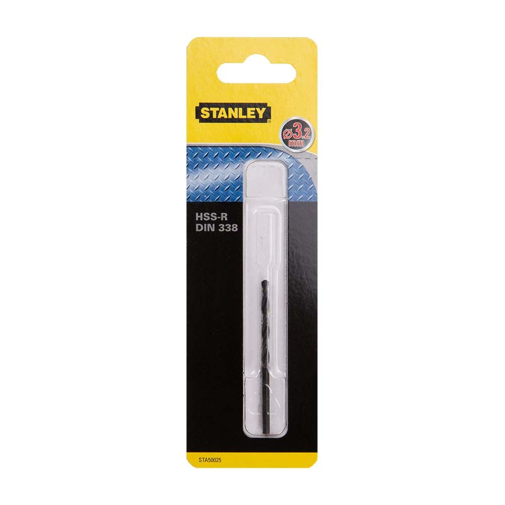 Сверло по металлу HSS-R STANLEY STA50025, 3,2x65x36 мм