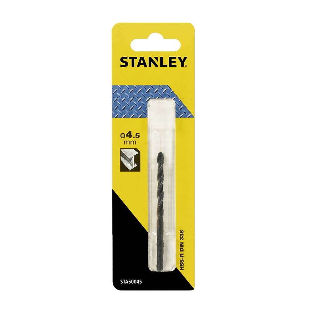 Сверло по металлу HSS-R STANLEY STA50045, 4.5x80x47 мм