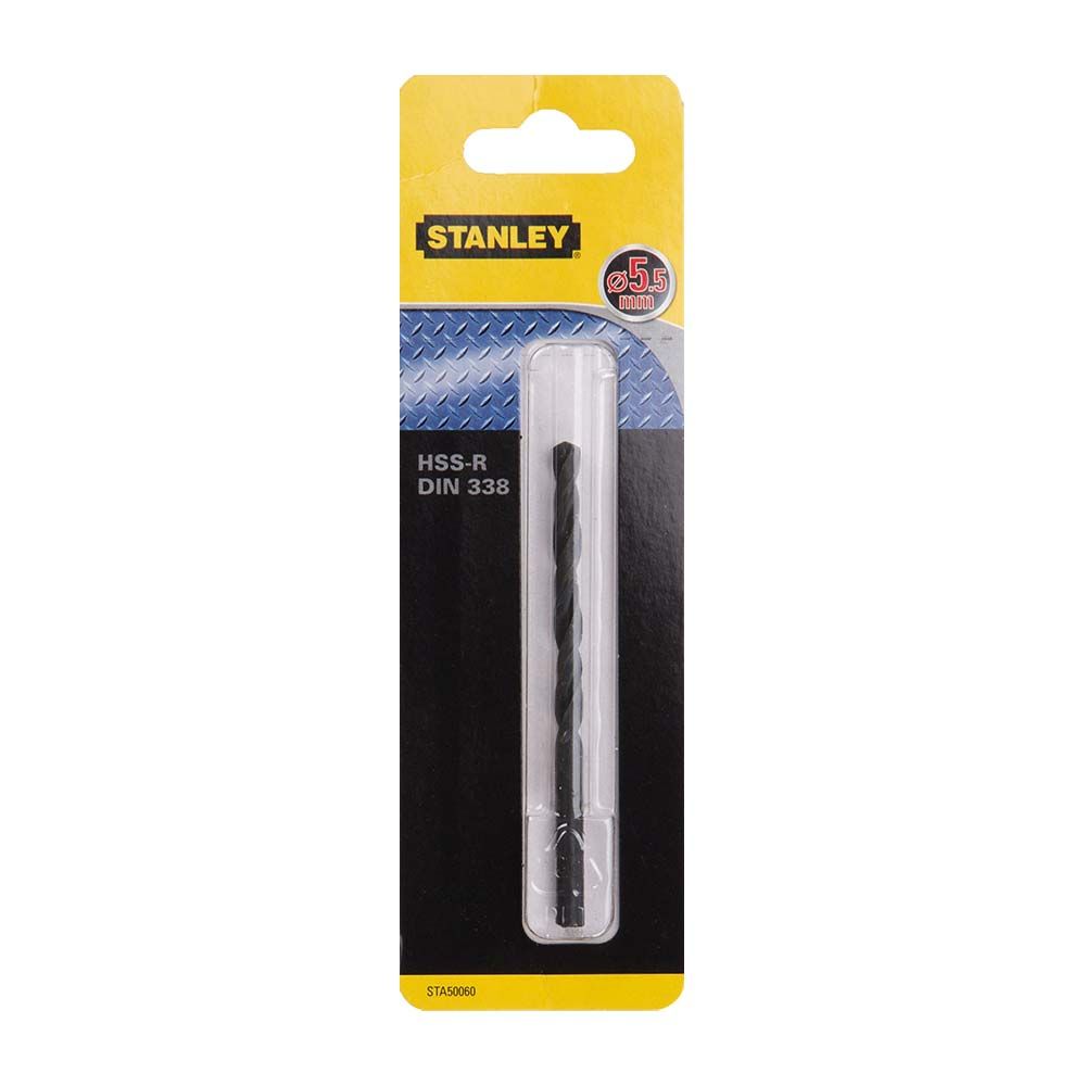 Сверло по металлу HSS-R STANLEY STA50060, 5,5x93x57 мм