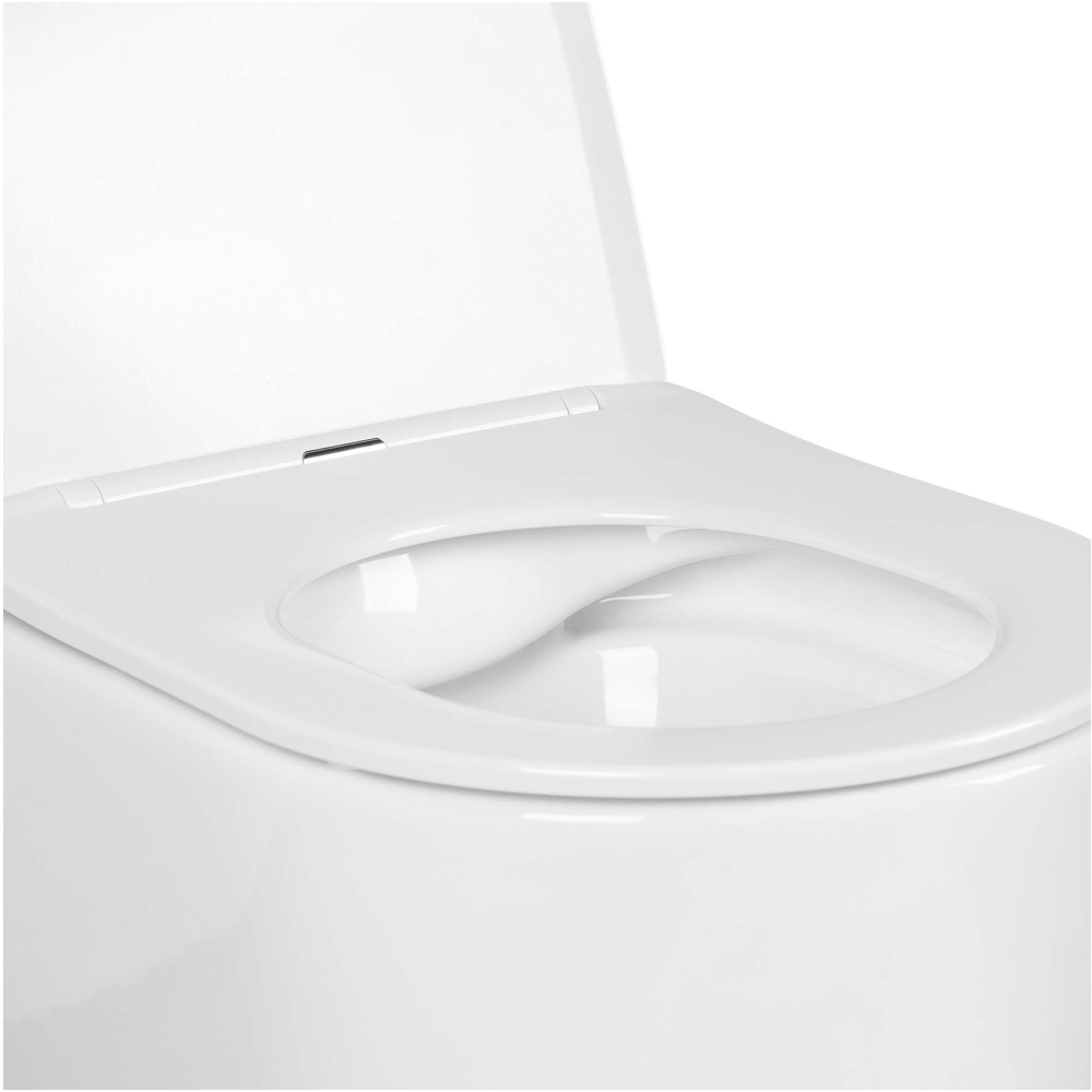 Унитаз Aquatek МИЯ подвесной с сиденьем с микролифтом, белый AQ2004-00