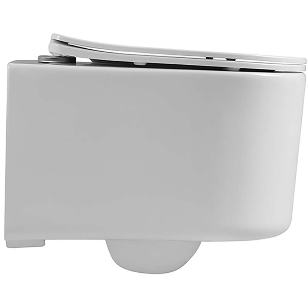 Унитаз Aquatek МИЯ подвесной с сиденьем с микролифтом, белый AQ2004-00