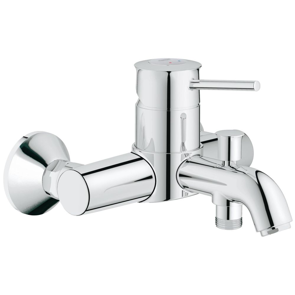 Смеситель для ванны GROHE BauClassic, хром (32865000/U), уцененный товар