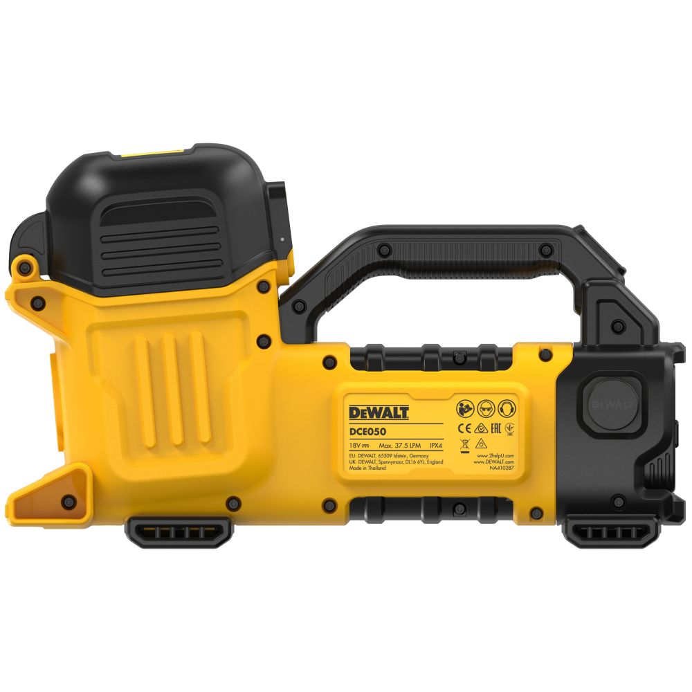 Аккумуляторный насос DEWALT DCE050N, 18 В, 37.5 л/мин, без АКБ и ЗУ