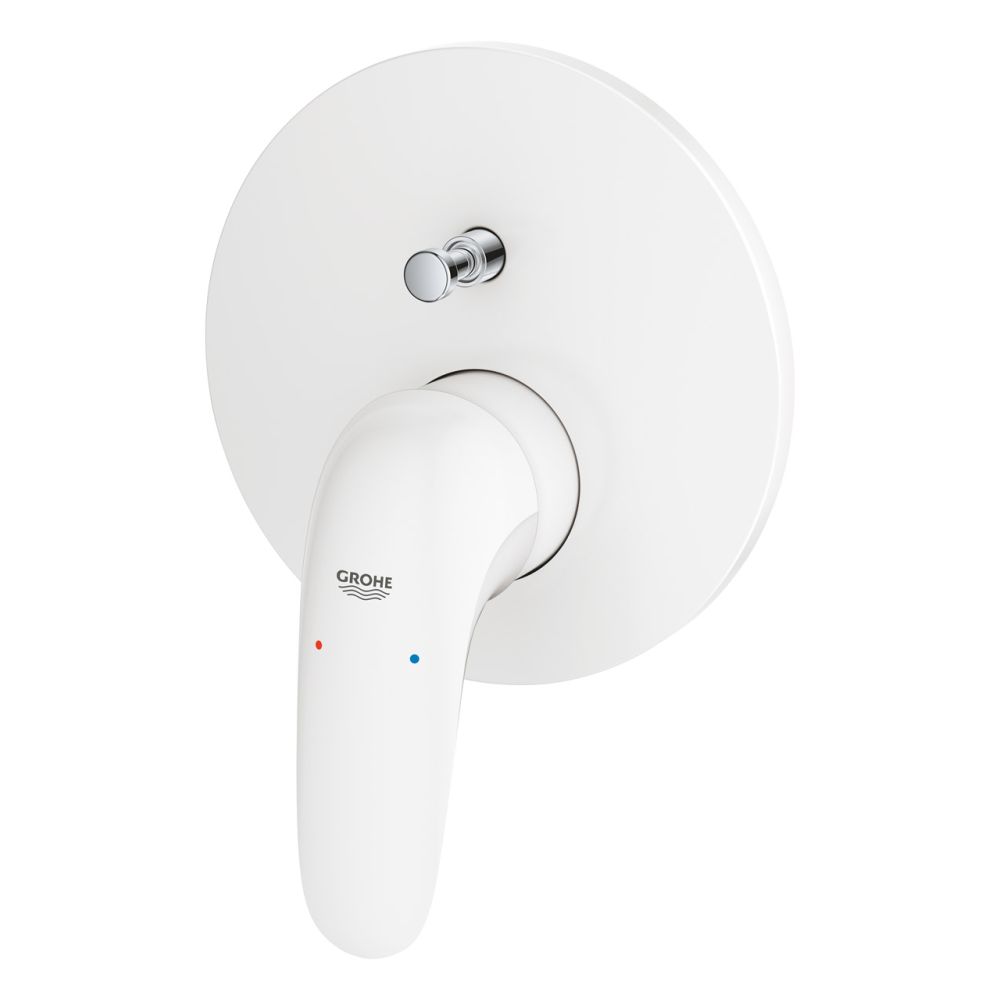 Внешняя часть смесителя для ванны GROHE Eurostyle Solid, белая луна (24047LS3)