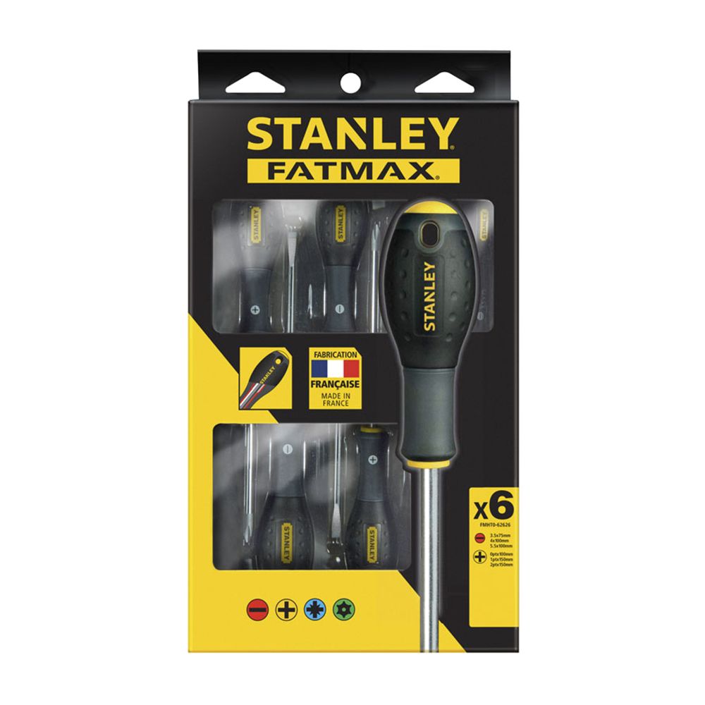 Набор отверток FatMax STANLEY FMHT0-62626, 6 шт.