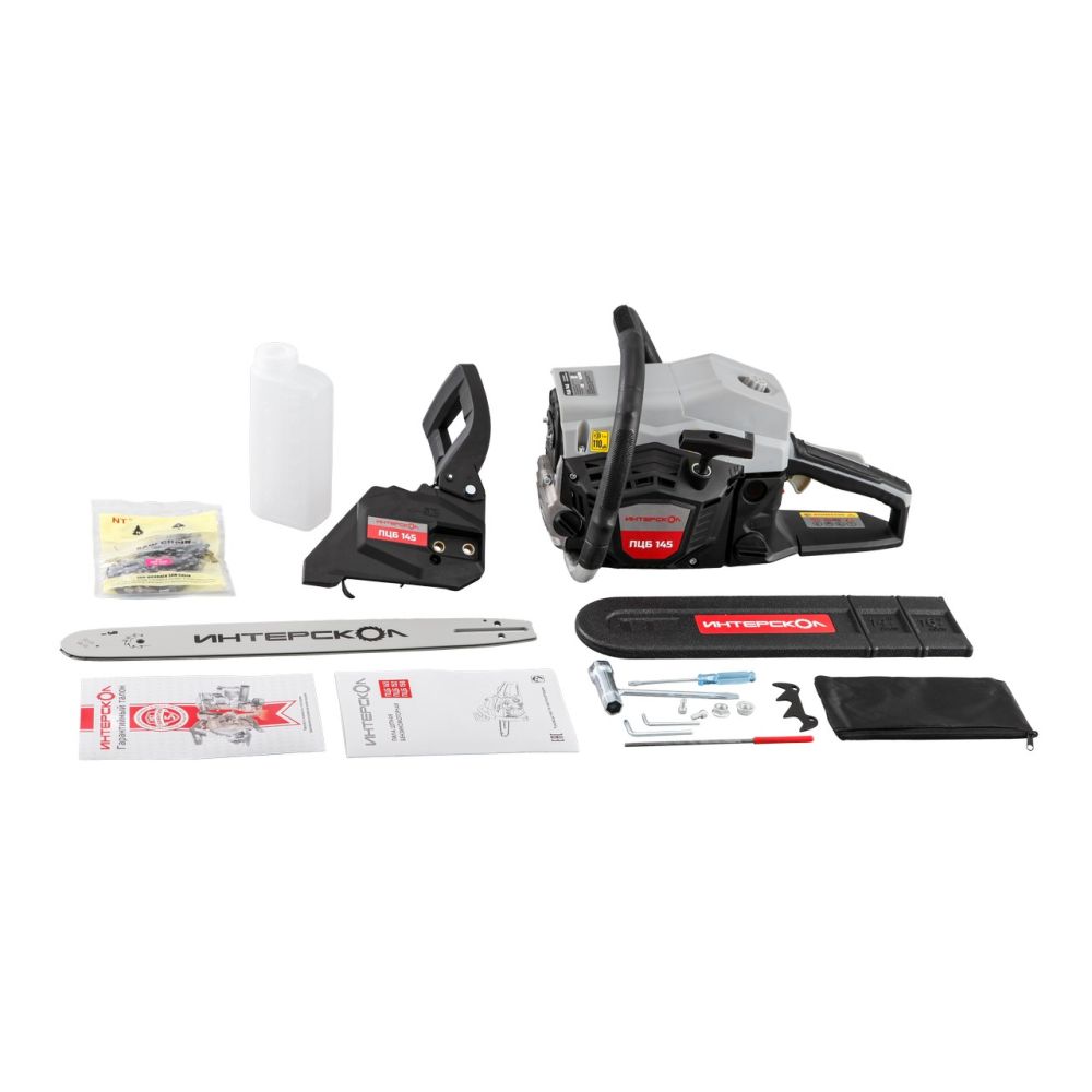 Бензопила ИНТЕРСКОЛ ПЦБ 145, 1.77 кВт, 40 см (877.0.0.70)