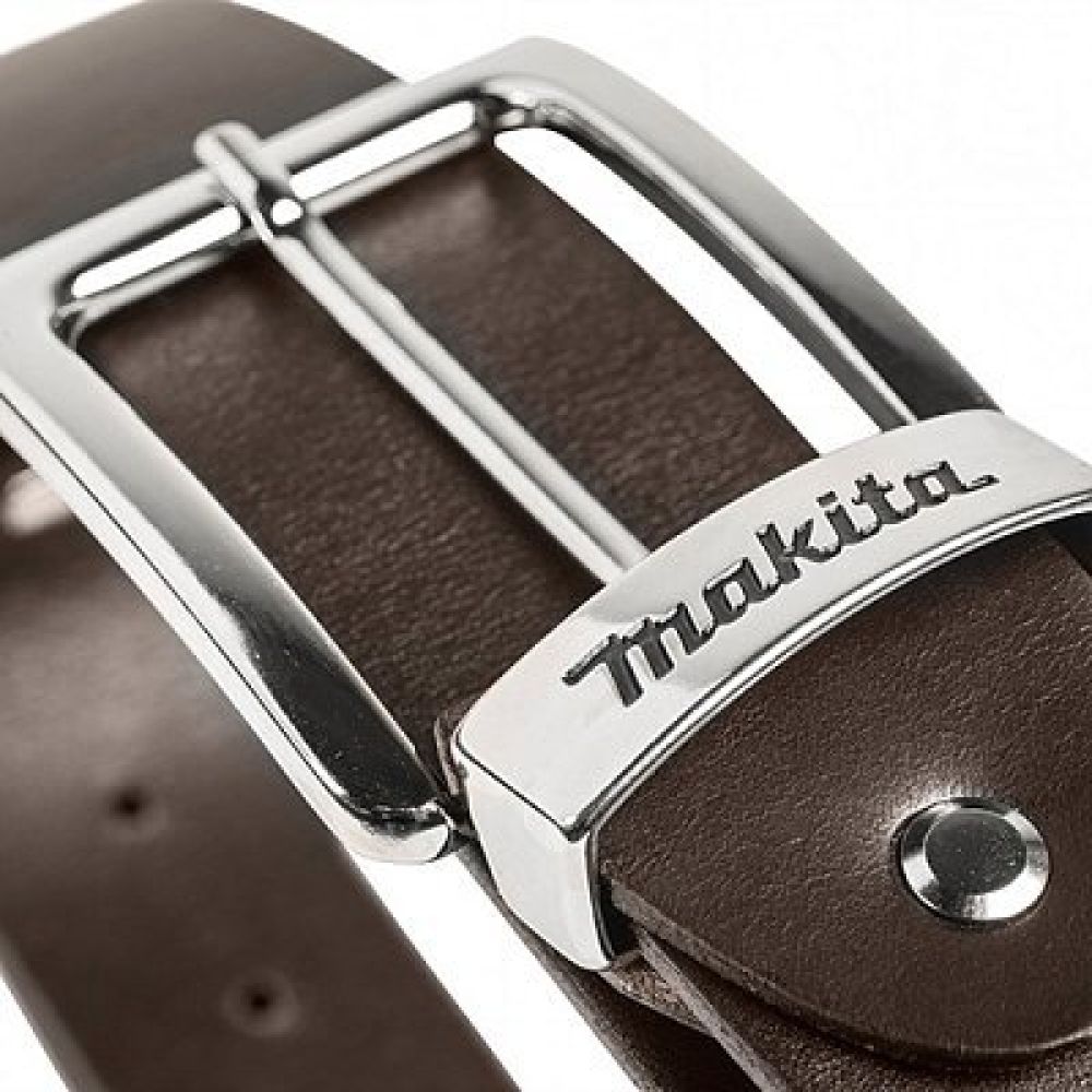 Ремень кожаный Makita, коричневый, размер М, E-05371