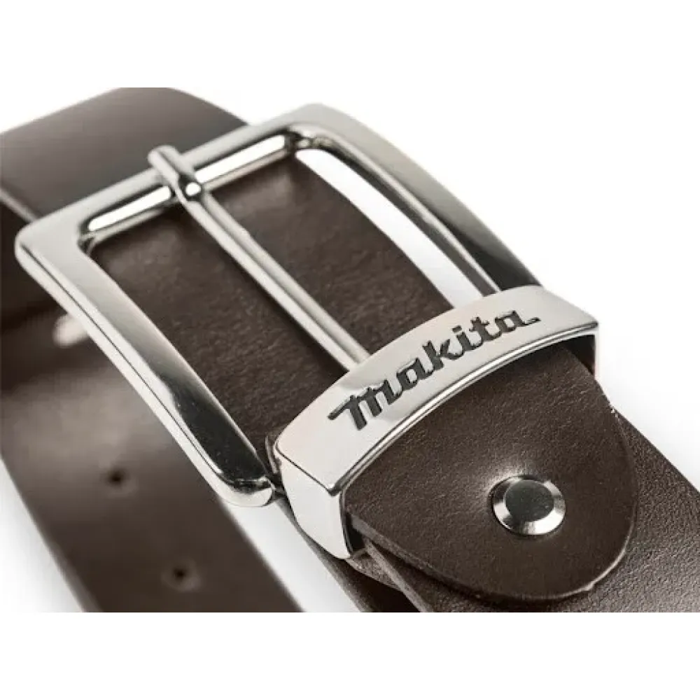 Ремень кожаный Makita, коричневый, размер L, E-05387