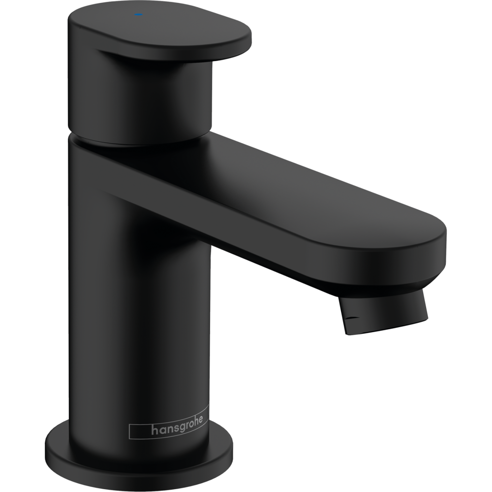 Кран для холодной воды hansgrohe Vernis Blend 70, без сливного гарнитура 71583670, матовый черный