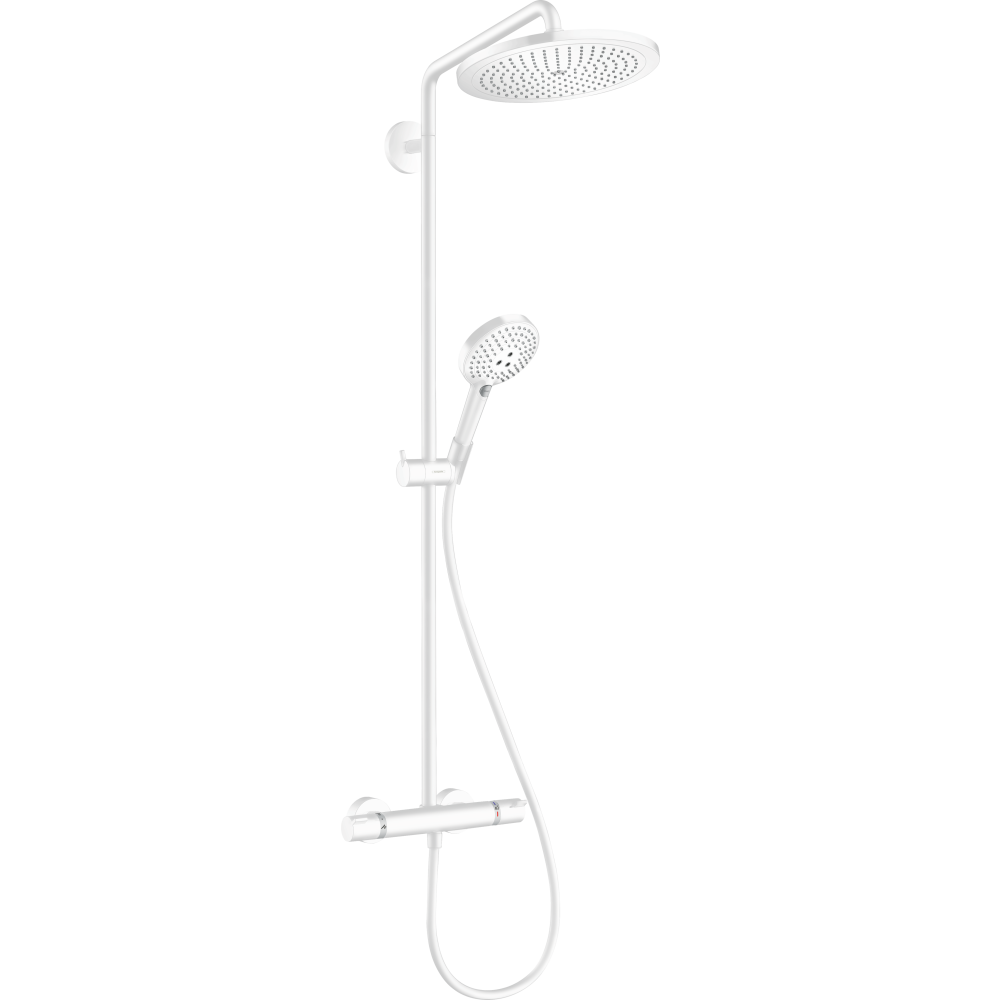 Душевая система hansgrohe Croma Select S 280 1jet с термостатом 26890700, матовый белый