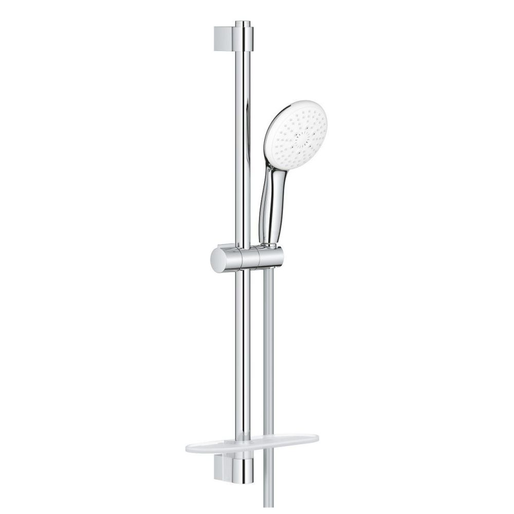 Душевой гарнитур GROHE Tempesta 110 с мыльницей, 3 режима струи, душевая штанга 600 мм, 13,5 л/мин, хром (27927003)