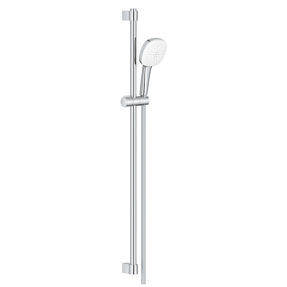 Душевой гарнитур GROHE Tempesta Cube 110, 2 режима струи, душевая штанга 900 мм, 13,5 л/мин, хром (27788003)