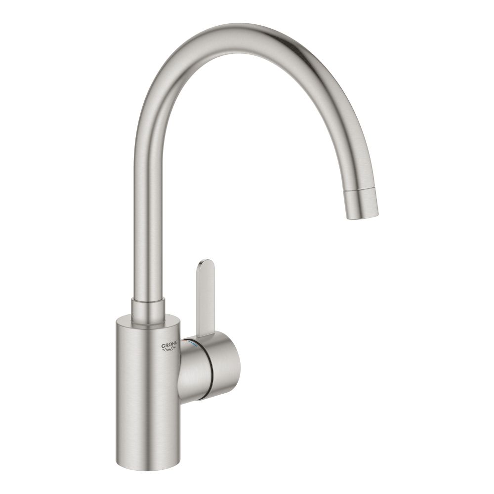 Смеситель для кухни GROHE Eurosmart Cosmopolitan, суперсталь (32843DC2)