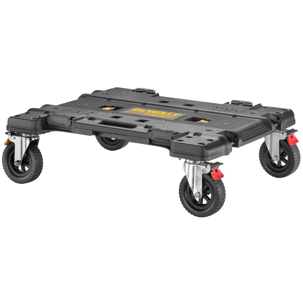 Модульная рабочая станция DEWALT TOUGHSYSTEM DXL DWST60510-1: 3 ящика для инструмента + рабочая поверхность, на колесной базе