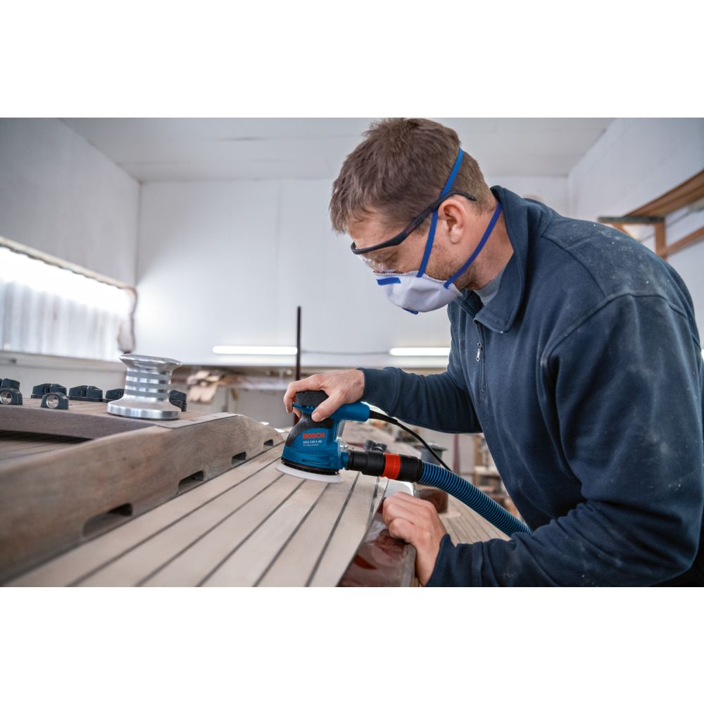 Эксцентриковая шлифмашина Bosch GEX 125-1 AE 0601387500, 250 Вт, 24000 кол/мин