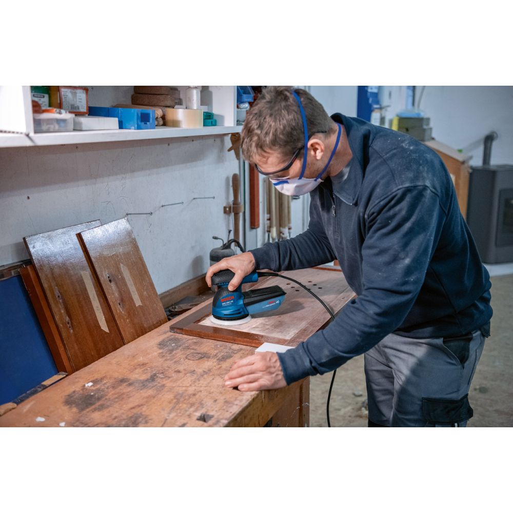 Эксцентриковая шлифмашина Bosch GEX 125-1 AE 0601387500, 250 Вт, 24000 кол/мин