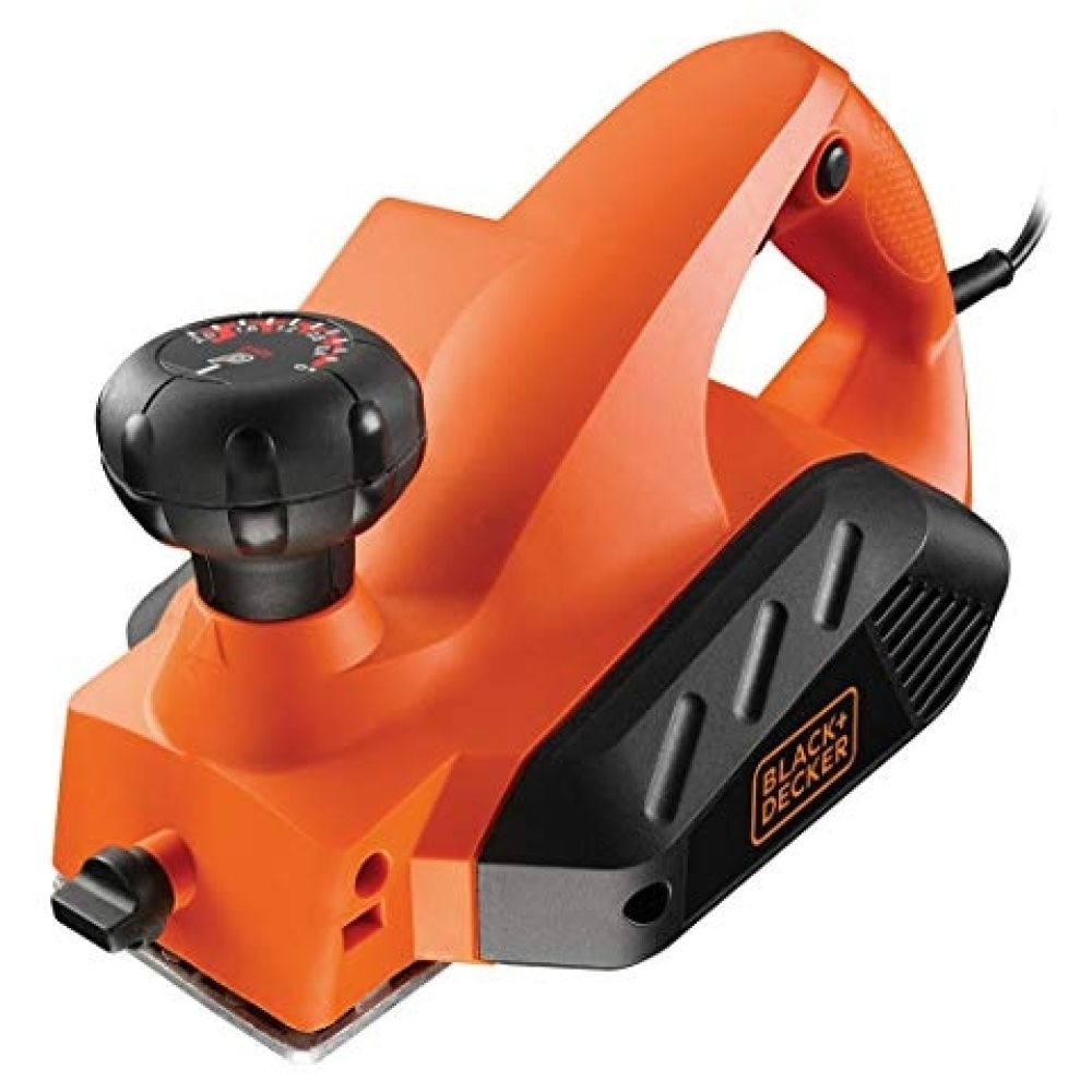 Рубанок BLACK+DECKER KW712, 650 Вт, 0-2 мм, шир. 82 мм