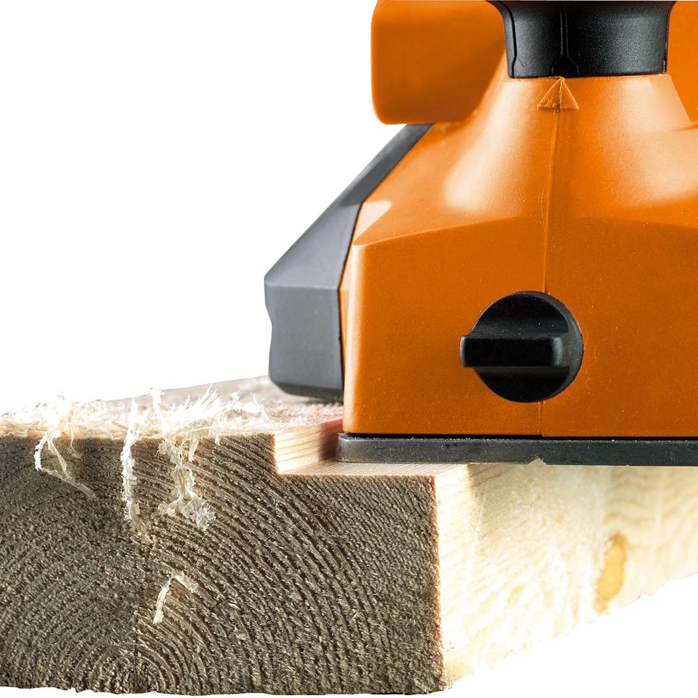 Рубанок BLACK+DECKER KW712KA, 650 Вт, 0-2 мм, 82 мм