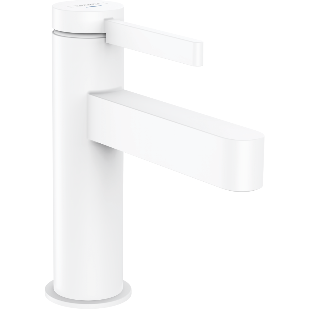 Кран для холодной воды hansgrohe Finoris 100, без сливного гарнитура 76013700, матовый белый