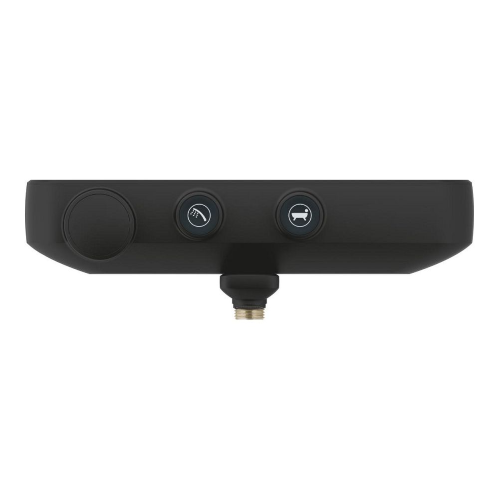 Термостат для ванны GROHE Grohtherm SmartControl, фантомный чёрный (102168KF00)