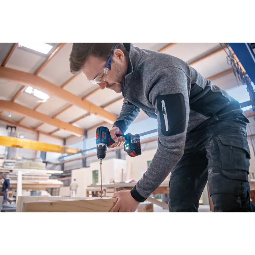 Аккумуляторная дрель-шуруповерт Bosch GSR 18V-90 C Solo, 18 В, 2100 об/мин, без АКБ и ЗУ (0.601.9K6.000)