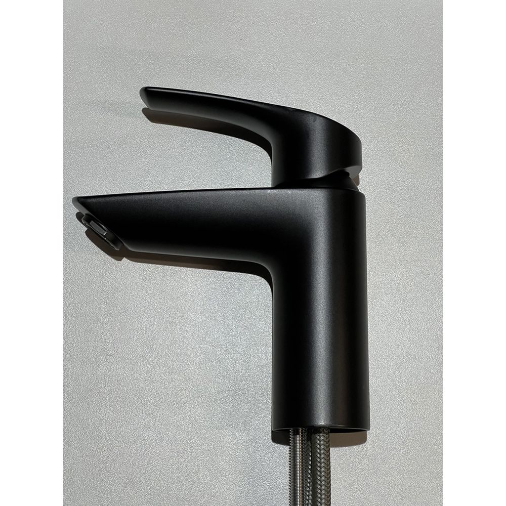 Смеситель для раковины GROHE Eurosmart, S-size, матовый чёрный (324672433/U), уцененный товар