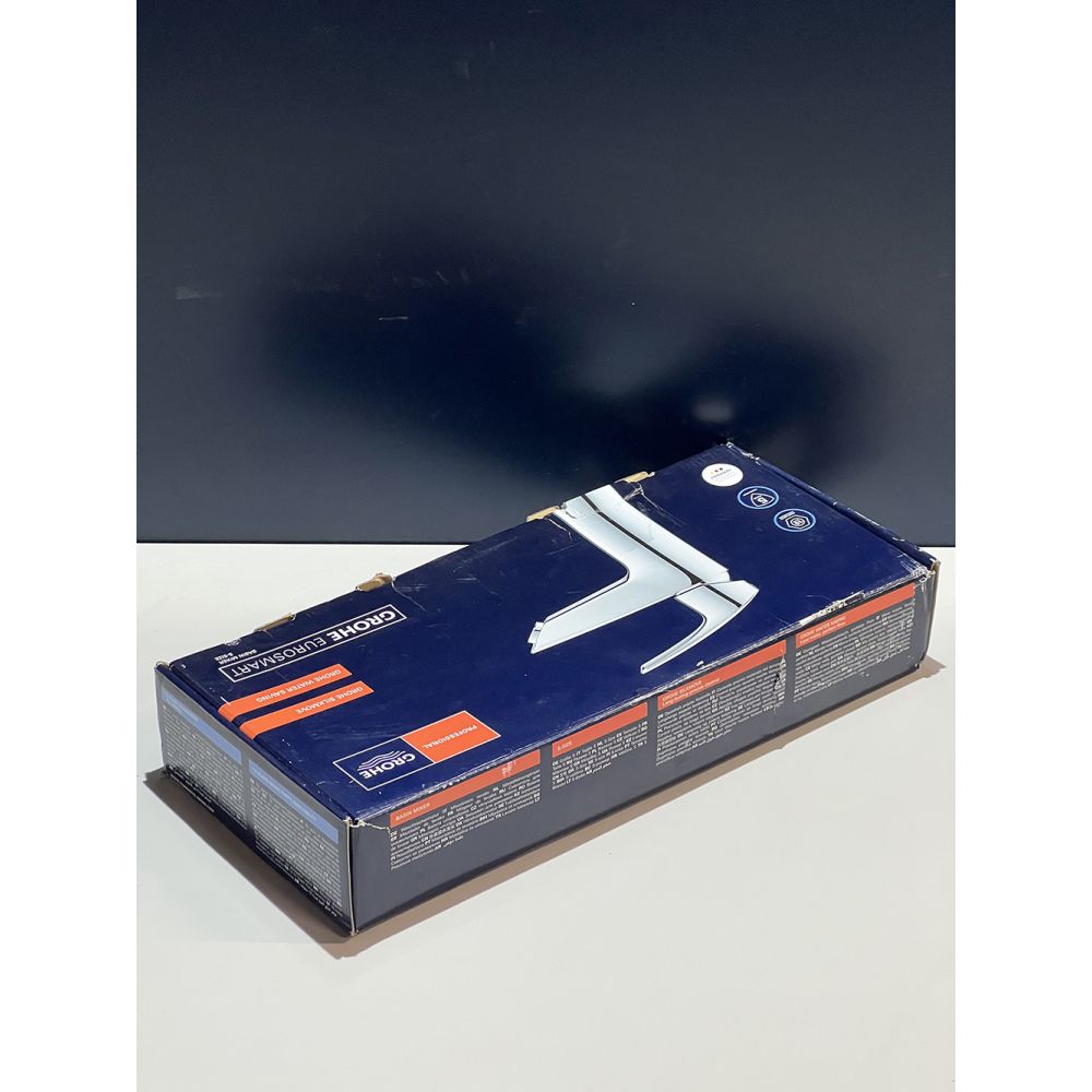 Смеситель для раковины GROHE Eurosmart, S-size, матовый чёрный (324672433/U), уцененный товар