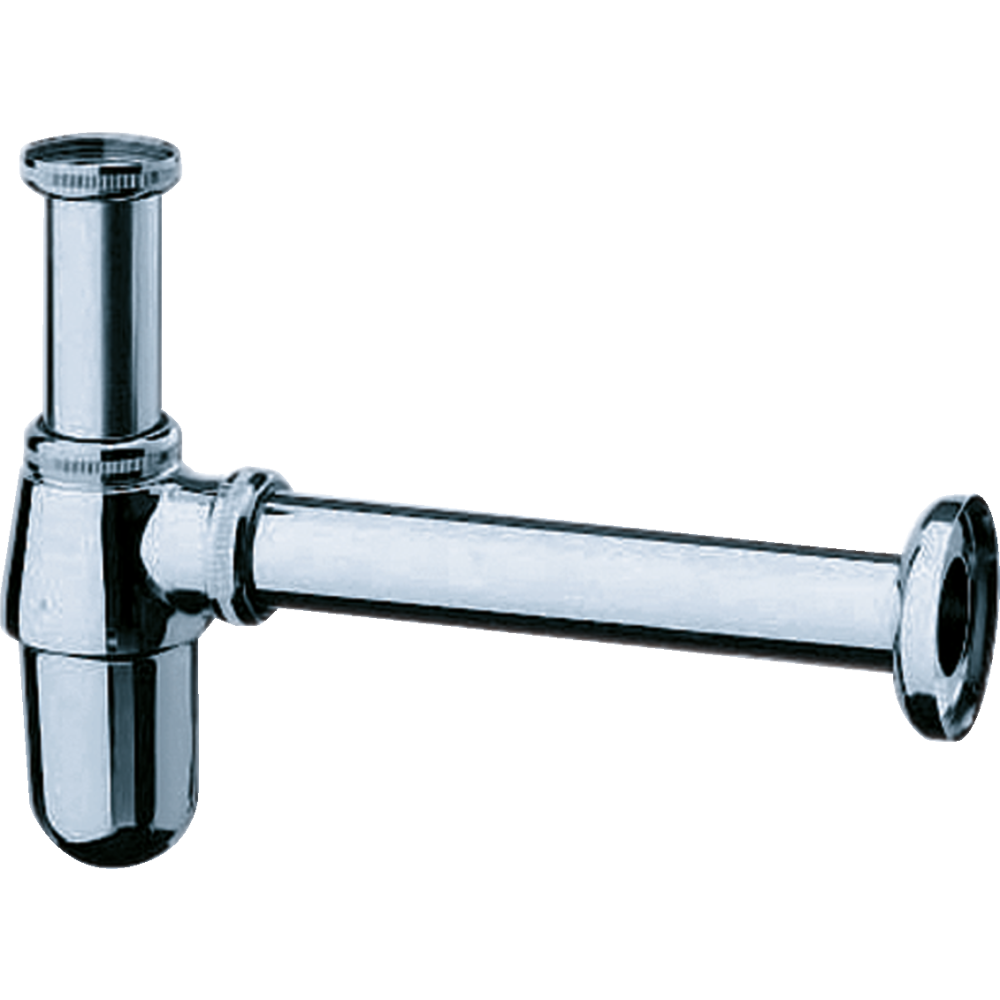 Сифон для раковины hansgrohe бутылочный 52053000, хром