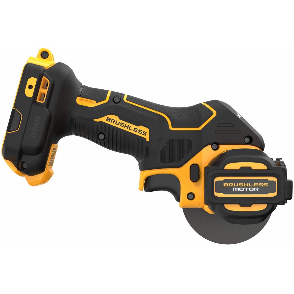 Аккумуляторная отрезная машина DEWALT DCS438E2T, 18 В, 76 мм, 20000 об/мин, с 2 АКБ 1.7 Ач и ЗУ, в кейсе TSTAK