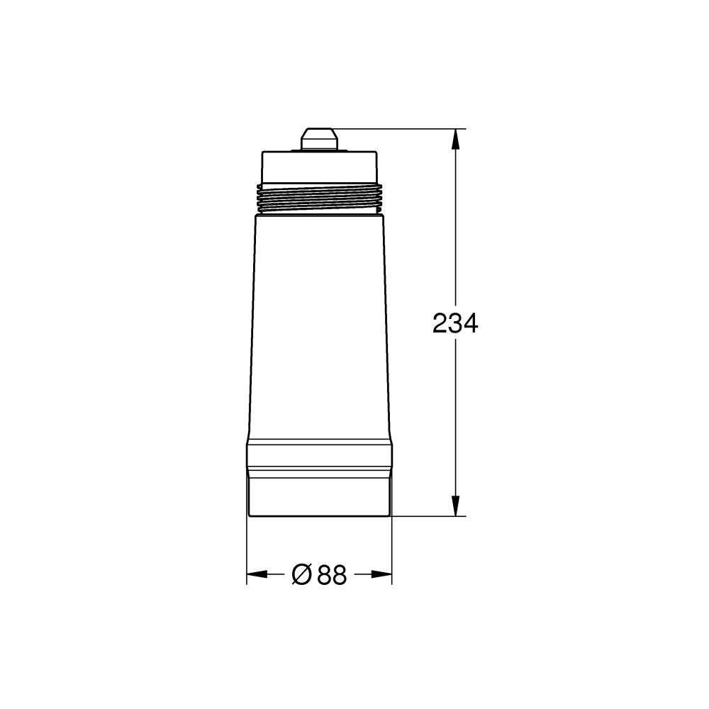 Фильтр для GROHE Blue и GROHE Red, S-Size, 600 л., (40404001)