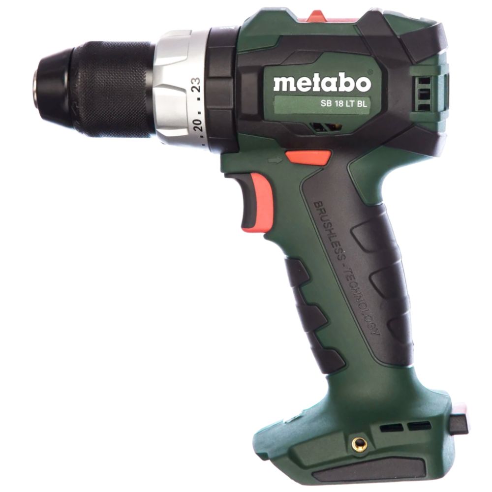 Аккумуляторная ударная дрель-шуруповерт Metabo SB 18 LT BL, 18 В, 2100 об/мин, 31950 уд/мин, без АКБ и ЗУ (602316890)