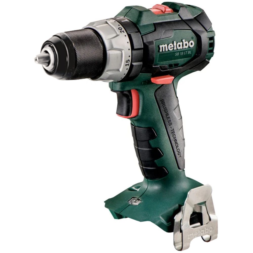 Аккумуляторная ударная дрель-шуруповерт Metabo SB 18 LT BL, 18 В, 2100 об/мин, 31950 уд/мин, без АКБ и ЗУ (602316890)